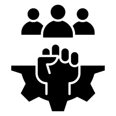 Self Management Glyph Icon