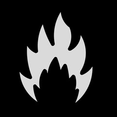 Fire icon ilustration 