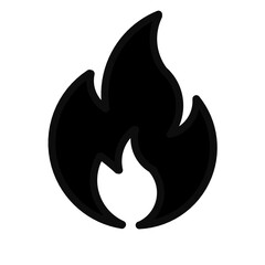 Fire icon ilustration 