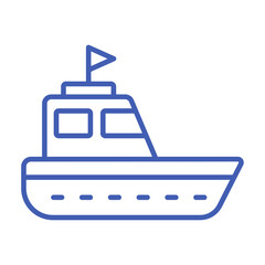 Obraz premium Boat Icon