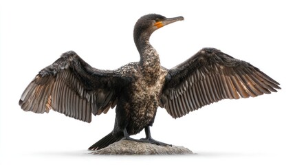 Obraz premium Bird with outstretched wings (1)