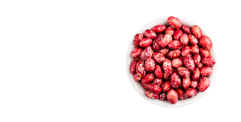 Phaseolus vulgaris pinto - Fresh red pinto beans