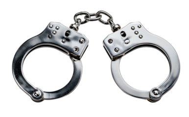 Handcuffs, transparent background PNG ultra realistic high resolution 