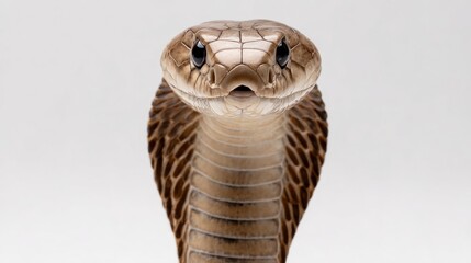 Fototapeta premium Close-up of a cobra's head