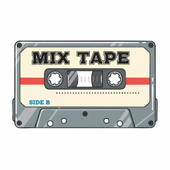 Audio Cassette Tape Side B