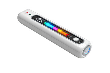 Sleek white medical device