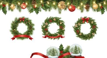 Christmas Decorations: Wreaths, Ornaments, and Festive Cheer