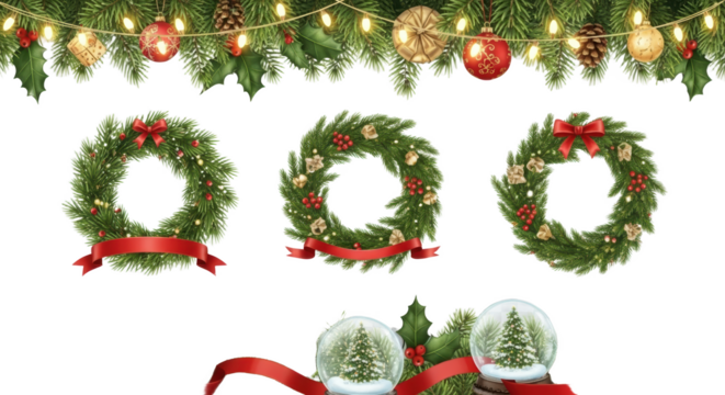 Christmas Decorations: Wreaths, Ornaments, and Festive Cheer
