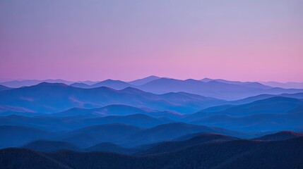 Fototapeta premium Majestic Mountain Range at Sunset A Panoramic Landscape Photography