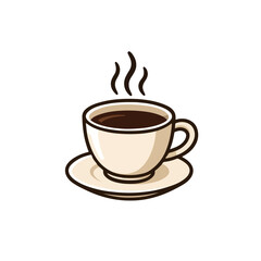 Obraz premium Hot Coffee Cup Icon