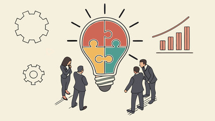 Collaborative Teamwork for Innovative Ideas.