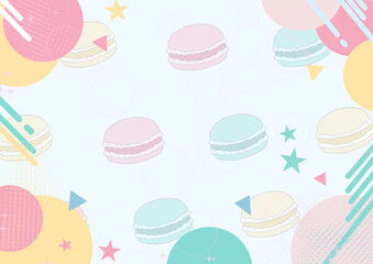 かわいい背景イラスト