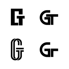 Abstract G Logos Set Design