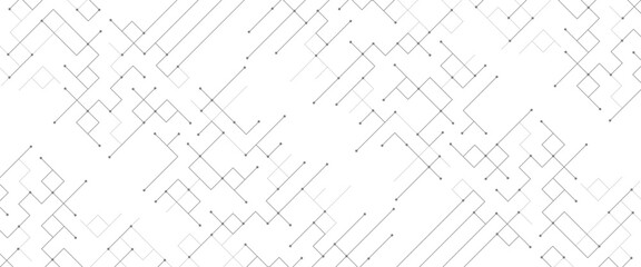 Vector graphic design element with linear squares pattern