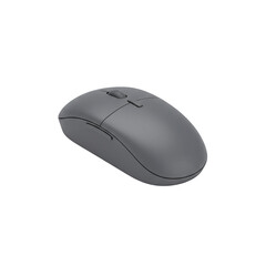 Modern Gray Wireless Computer Mouse Digital Device for Productivity