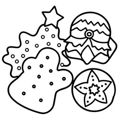 Christmas Cookies Vector