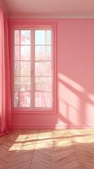 Fototapeta premium Aetherial Rose Dawn