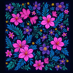 abstract floral background