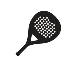 padel racket icon sport vector art