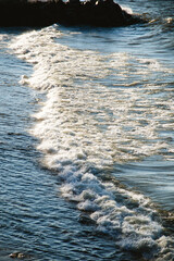 waves on the beach