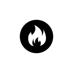 fire location icon Isolated flat vector trendy style illustration for web and app..eps