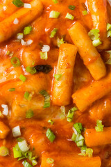 Homemade Cheesy Korean Tteokbokki
