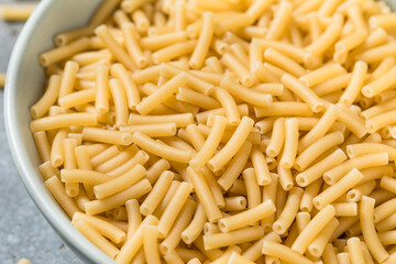 Organic Dry Raw Macaroni Pasta