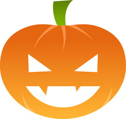 halloween pumpkin cartoon design element