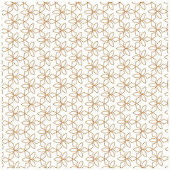 Stylish Geometric Background Featuring Decorative Ornament Motifs