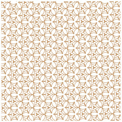 Geometric Background Lines Decorated with Ornamental Shapes