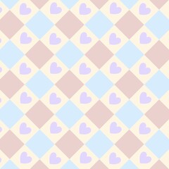 This sweet seamless pattern is perfect for adding a touch of gentle romance to your projects.