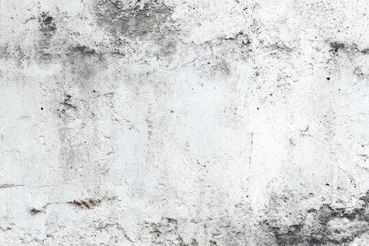 Textured, aged, light gray and white concrete wall