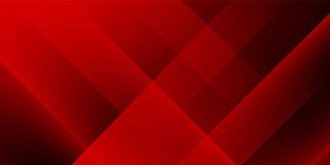 Abstract dark red geometric background. Dynamic shapes composition. Vector illustration