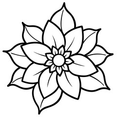 Simple Vapor Blossom Flat Design