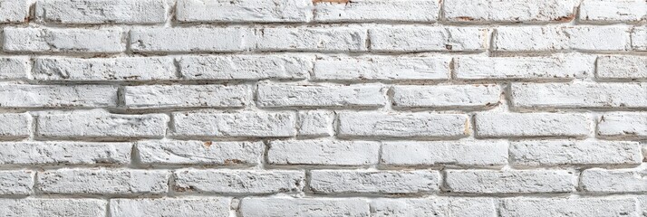 Obraz premium White brick wall texture