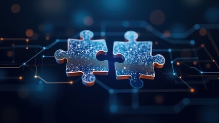 Digital Puzzle: Connection and Technology