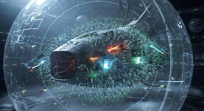 Spaceship Diagnostics: Energy Field Analysis