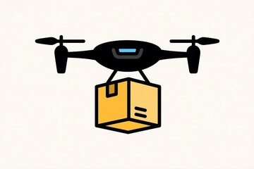 drone delivery icon