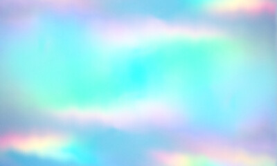 ホログラフィック・オーロラグラデーションの背景