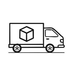 vector delivery truck