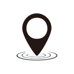 vector map pointer icon