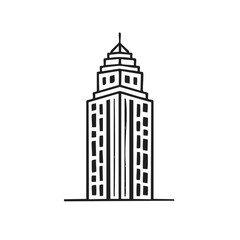 silhouette of building