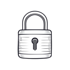 vector lock icon