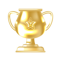 Premium Winner Trophy Icon Best for Certificates Badges and Mobile Game Achievements