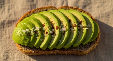 Delicious Avocado Toast with Spices