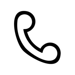 Fototapeta premium vector illustration of a symbol of a question mark telephone