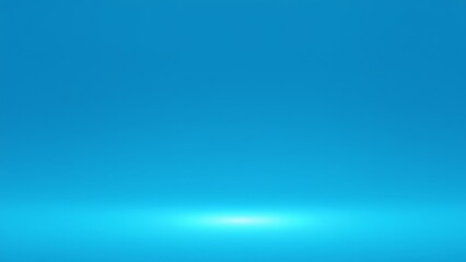 Obraz premium 光る地平線が広がる鮮やかなブルーの背景