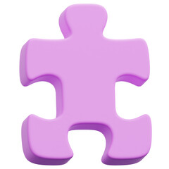 Obraz premium 3D Jigsaw Puzzle Icon