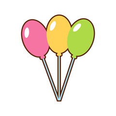 Birthday Sticker Element