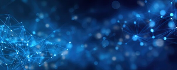 Digital Connectivity in Virtual Spaces Abstract Backgrounds and Network Viewpoints in Tech Environments